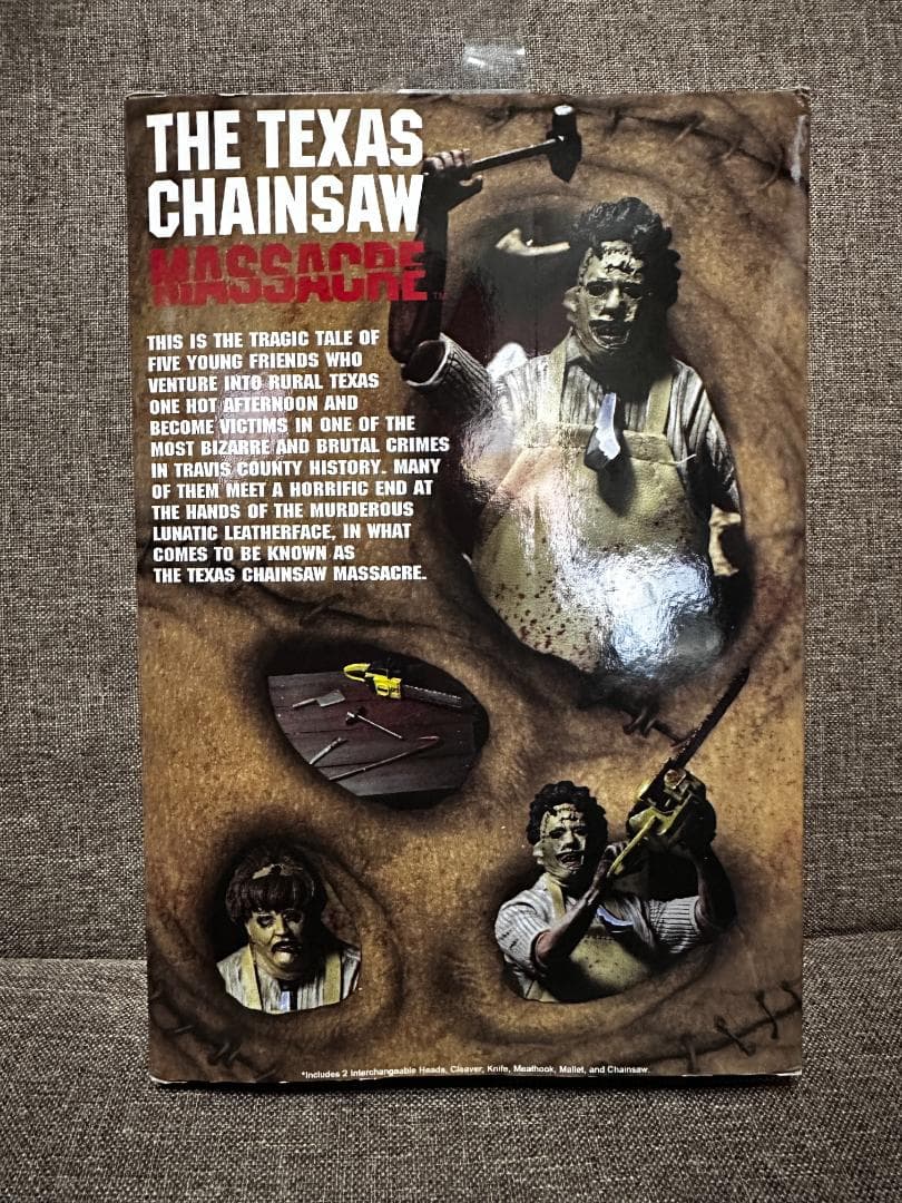 NECA 悪魔のいけにえ レザーフェイス 7インチ アクションフィギュア