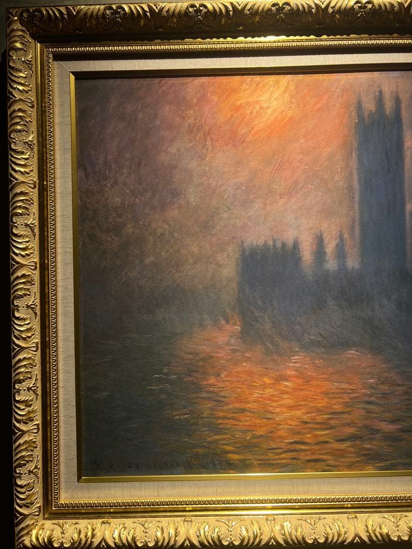 Claude Monet 《ロンドン、国会議事堂》ジクレー