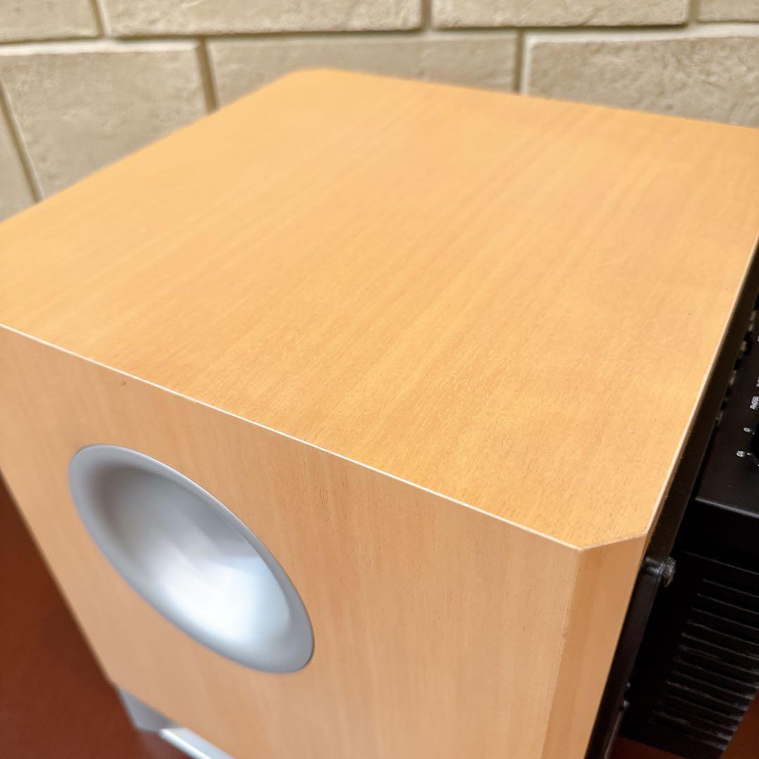 【美品】YAMAHA サブウーファー　YST-SW225 音楽　映像 木目調