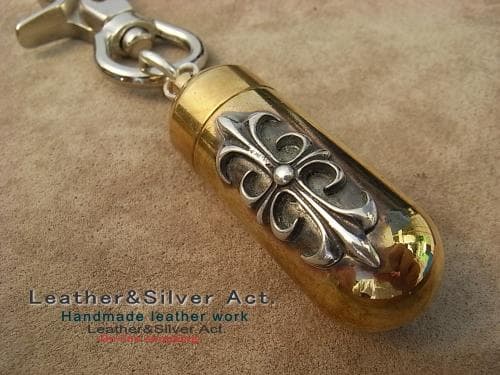 携帯灰皿　真鍮キーホルダー　携帯灰皿 電子　タバコケース ナスカン紙タバコ