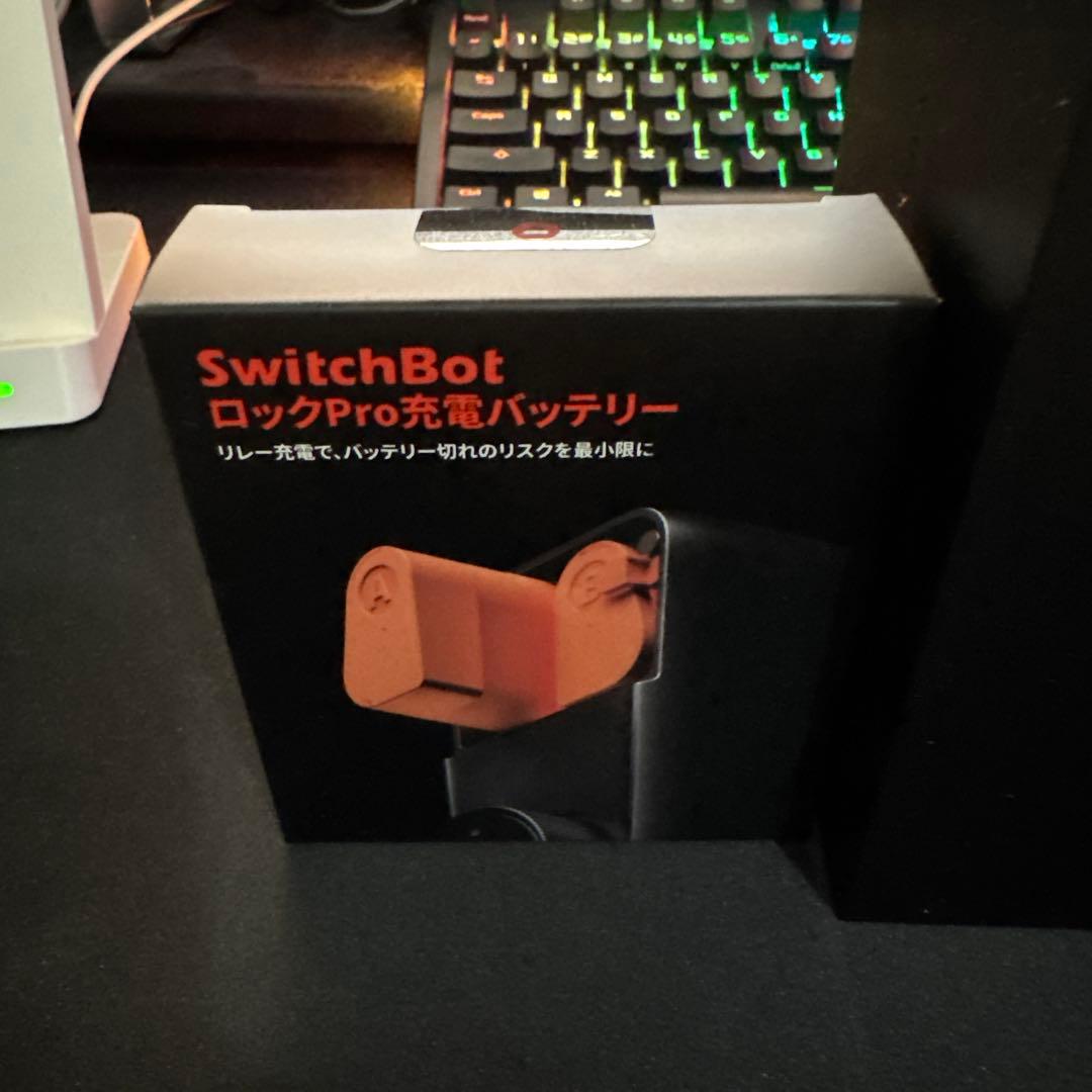 SwitchBot ロックPro + 指紋認証パッド おまけ付き
