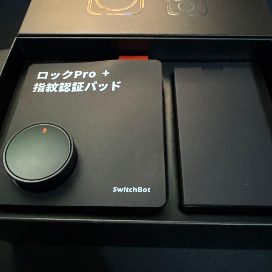 SwitchBot ロックPro + 指紋認証パッド おまけ付き