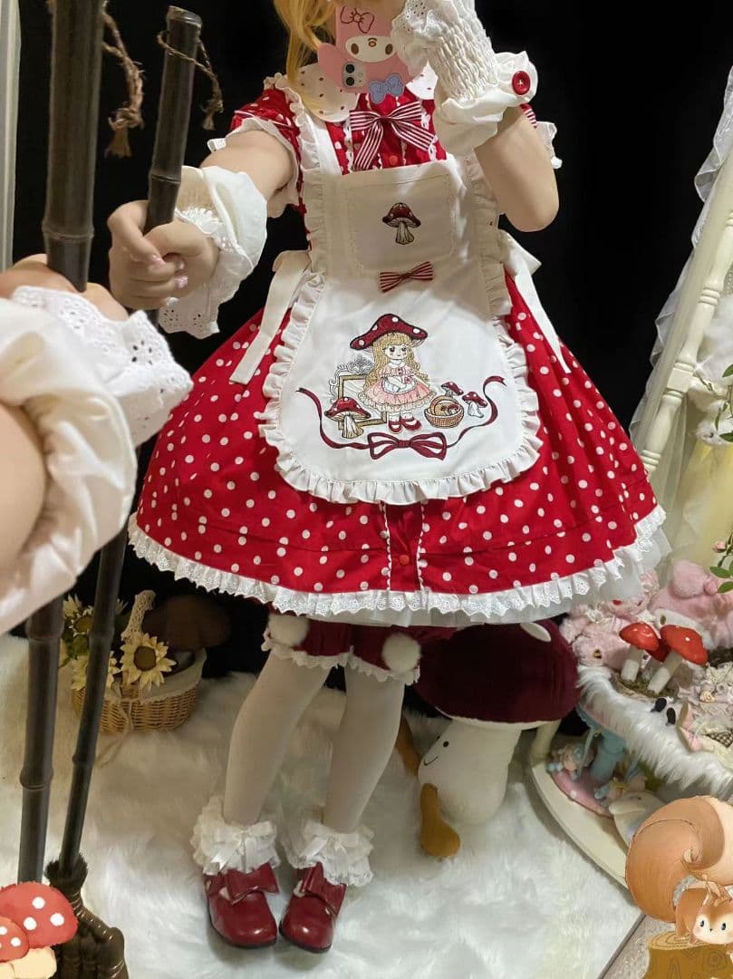 【栀】LO569 lolita オリジナル 洋服 ロリータ ワンピース  同人