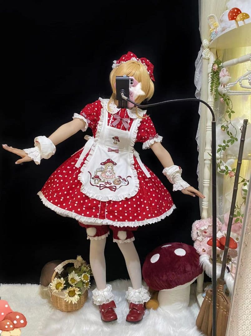 【栀】LO569 lolita オリジナル 洋服 ロリータ ワンピース  同人