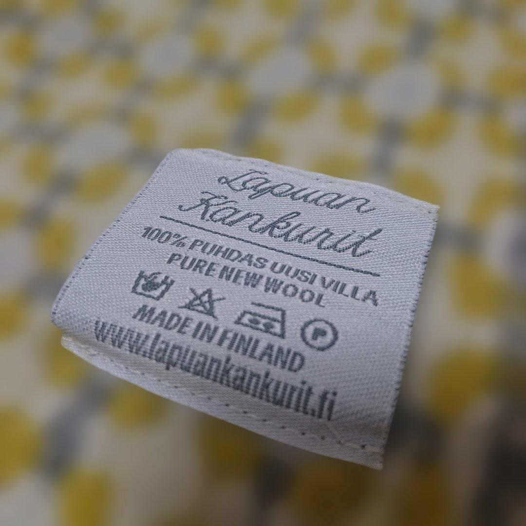 ラプアン・カンクリ ウールブランケット ピスタチオ