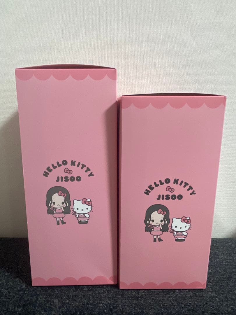 HELLO KITTY JISOO 2点ぬいぐるみセット　ハローキティ＆ジス