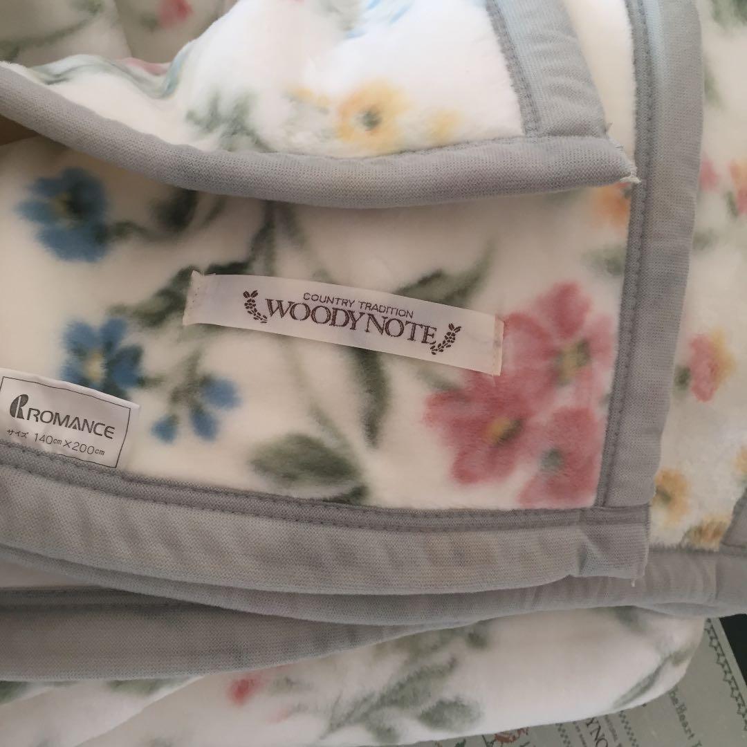 WOODY NOTE 毛布
