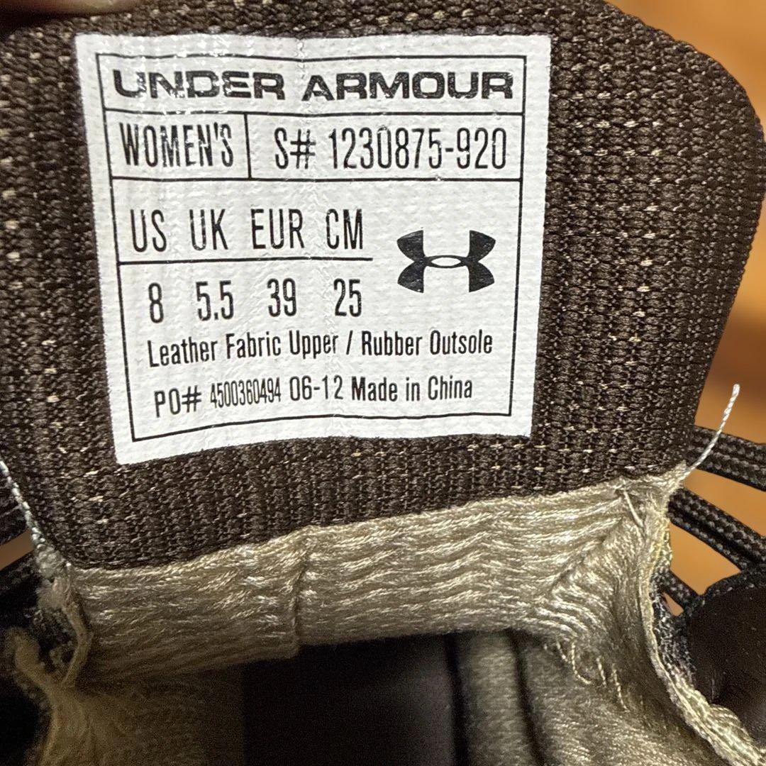 T*U様 アンダーアーマ タクティカルブーツ size25cm