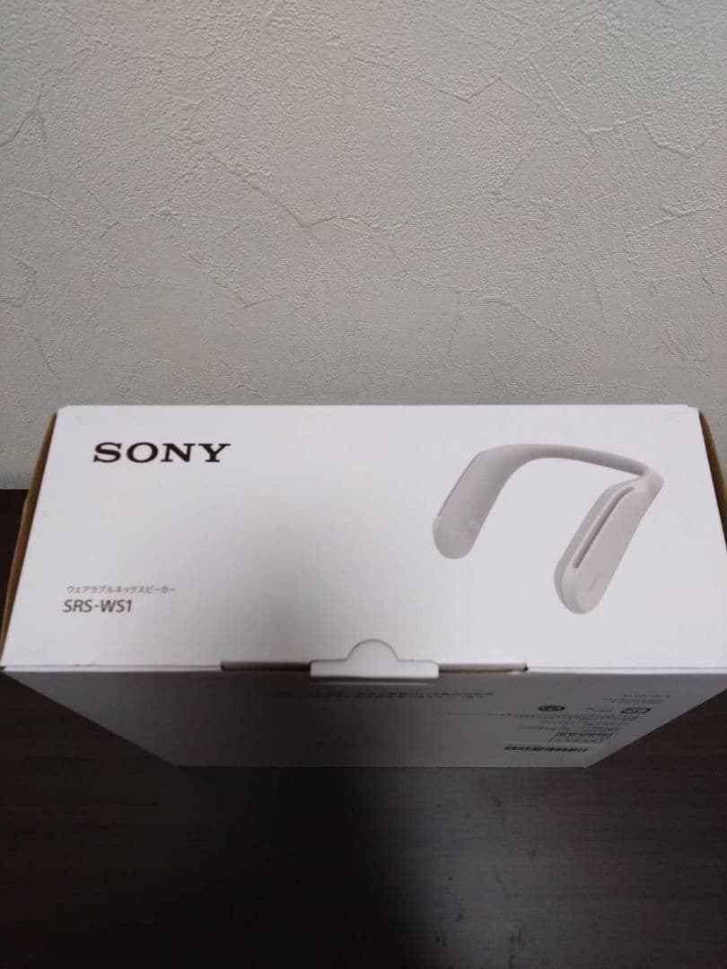 ☆値下げ中☆【新品、未使用】SONY ウェアラブルネックスピーカー