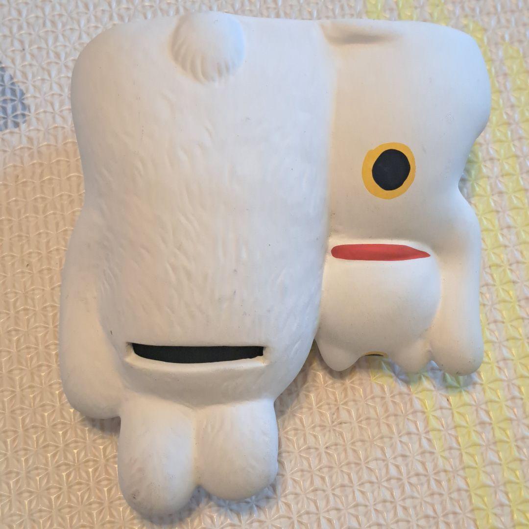 招き猫　招きうさぎ　ネコとウサギの置物　工芸品　億万両　レア　レトロ　福