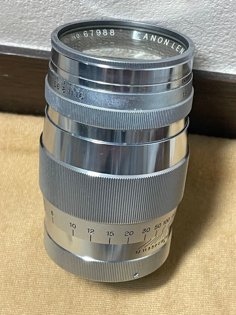 希少美品　Canon 85mm F1.9 L マウントL39 レンジファインダー