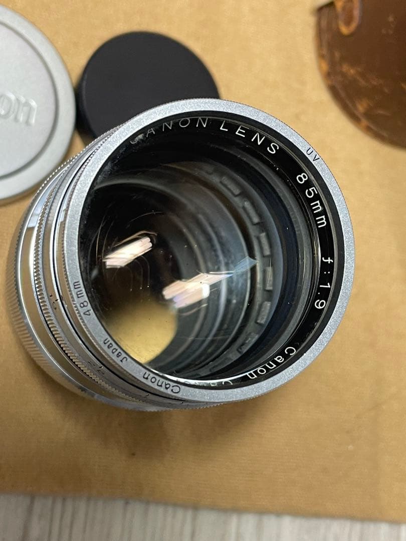 希少美品　Canon 85mm F1.9 L マウントL39 レンジファインダー