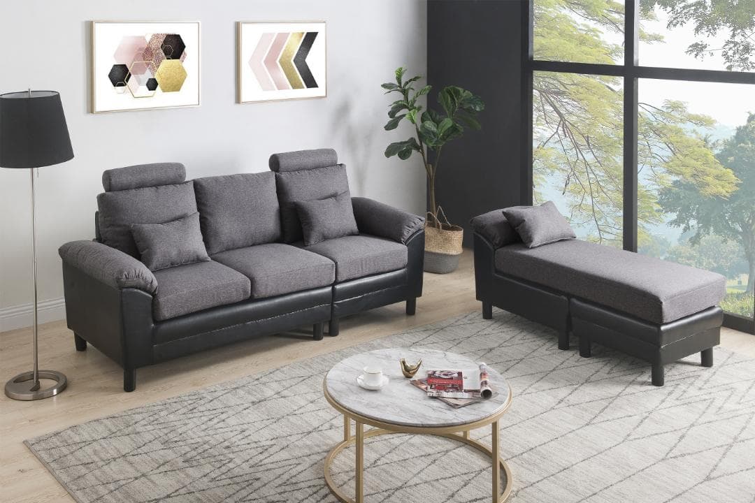 ソファー ソファ 3人掛け ハイバック ファブリック 弾力 自由レイアウト