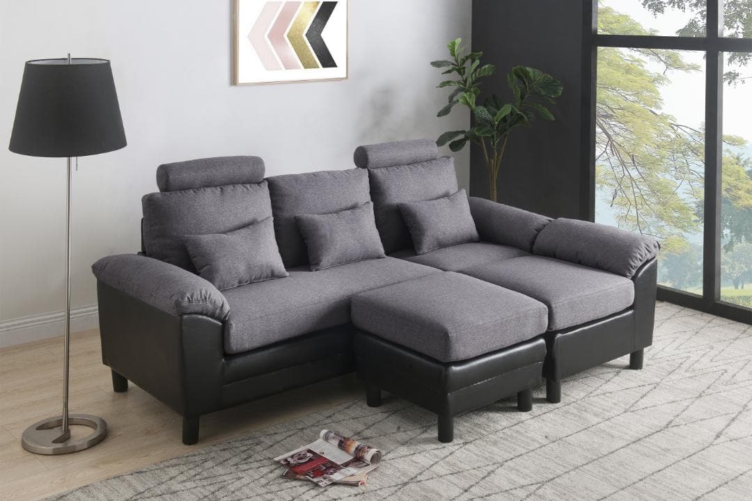 ソファー ソファ 3人掛け ハイバック ファブリック 弾力 自由レイアウト