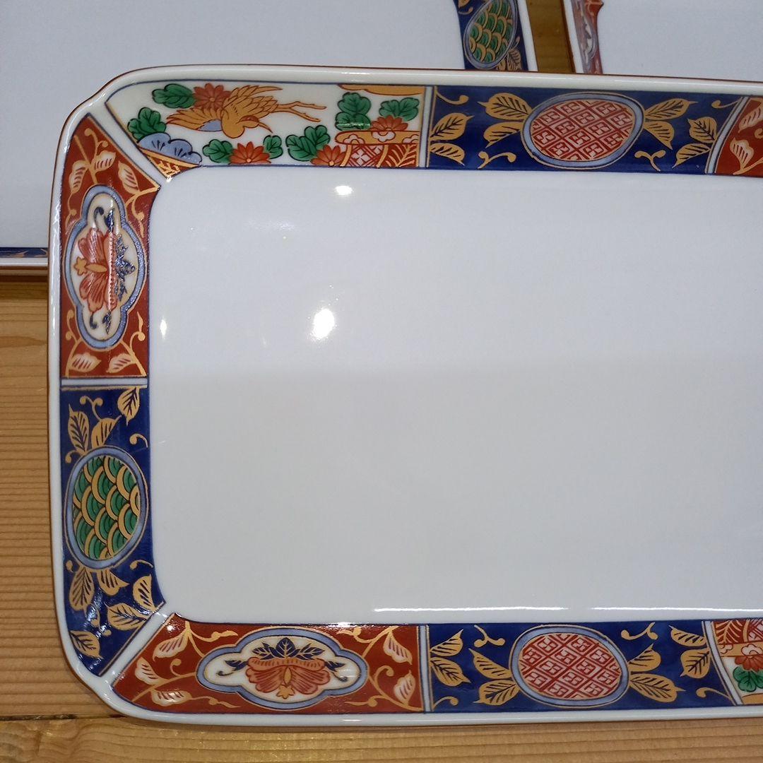 三洋陶器　龍峰窯　林斎　福寿　焼物皿　5枚