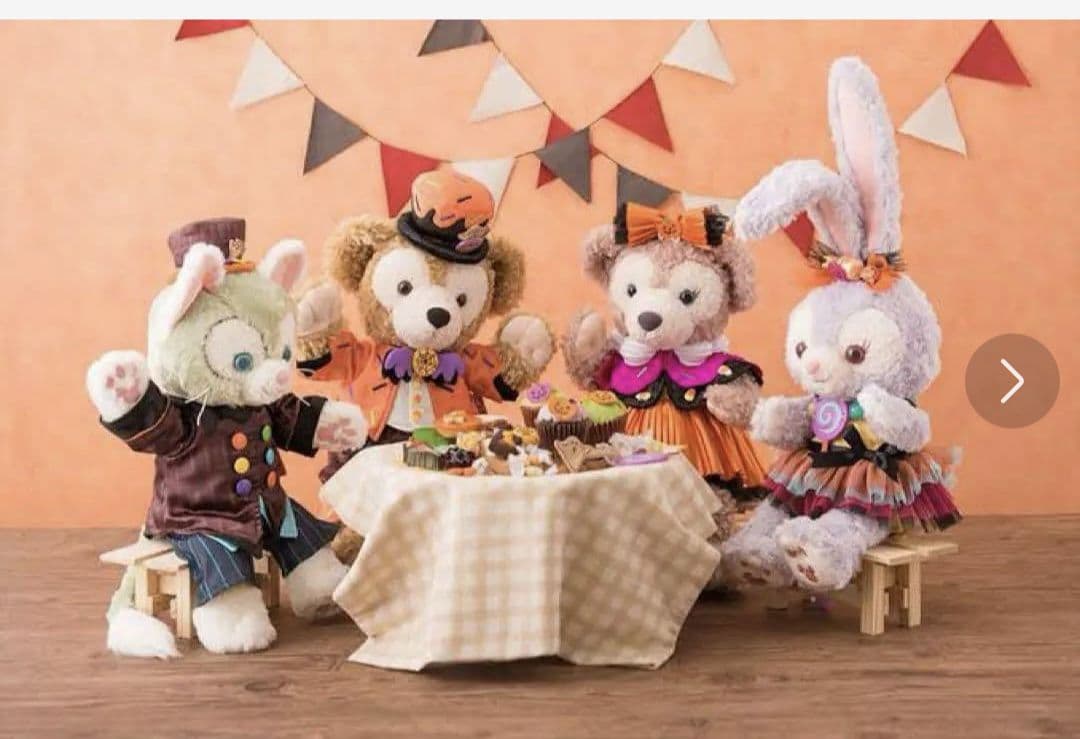 新品　ダッフィー　シェリーメイ　ステラルー　ハロウィンコスチューム