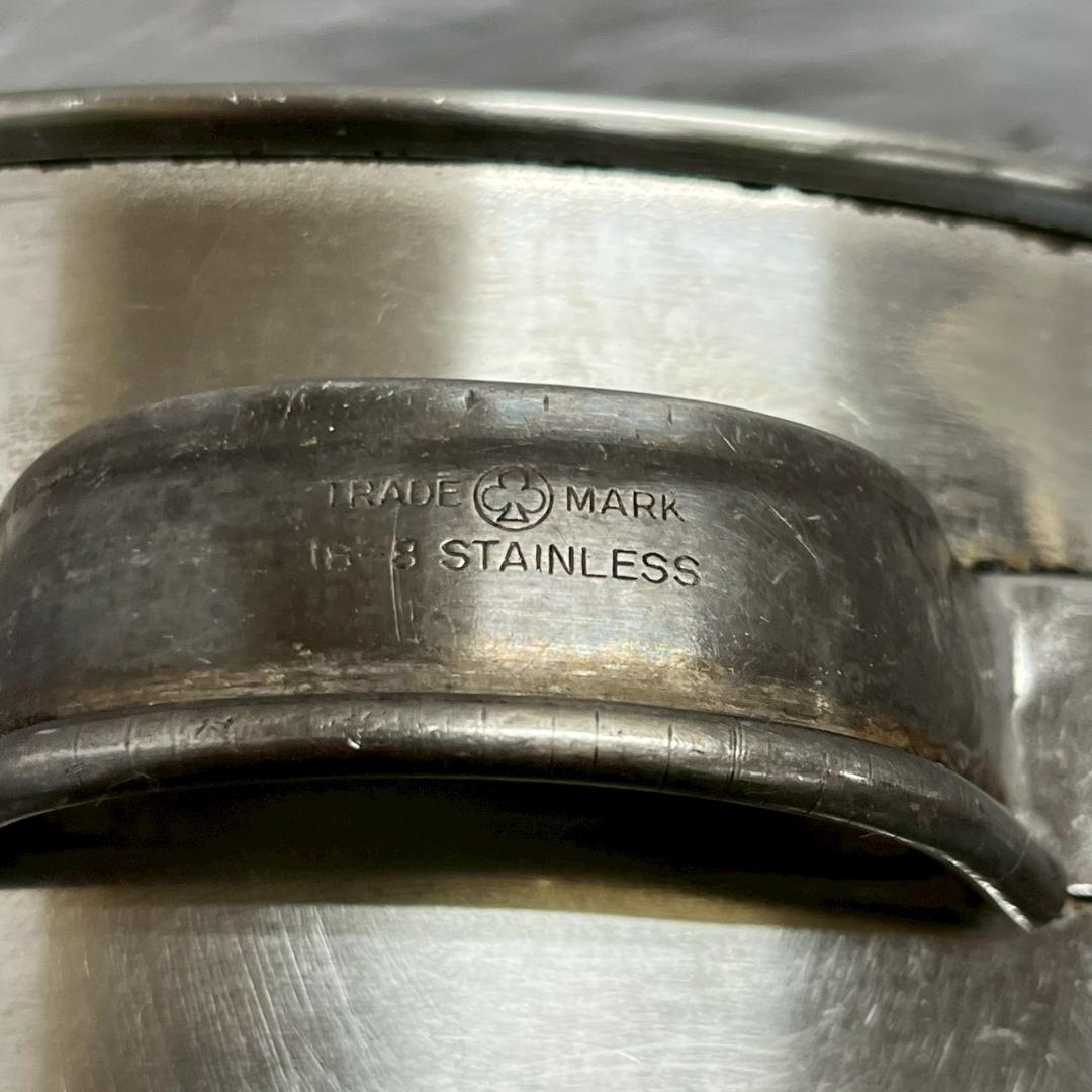 【厨房機器】 ステンレス製 22cm 寸胴鍋 厨房 厨房機器 11 A1530