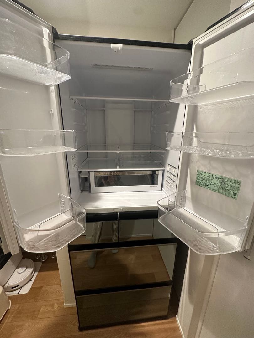 ahihiさん専用【ミラータイプ】HITACHI R-KX57N(X)大型冷蔵庫