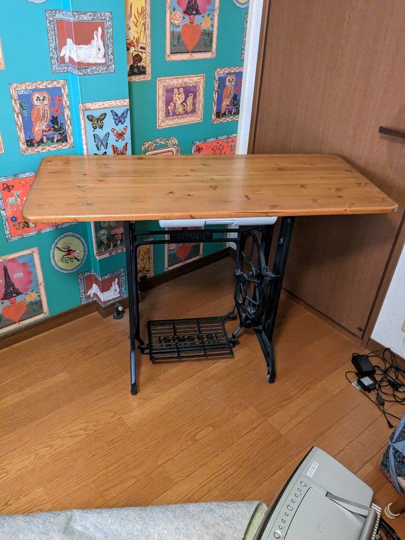 ❤希少昭和レトロ・アンティークSINGERシンガーミシン脚