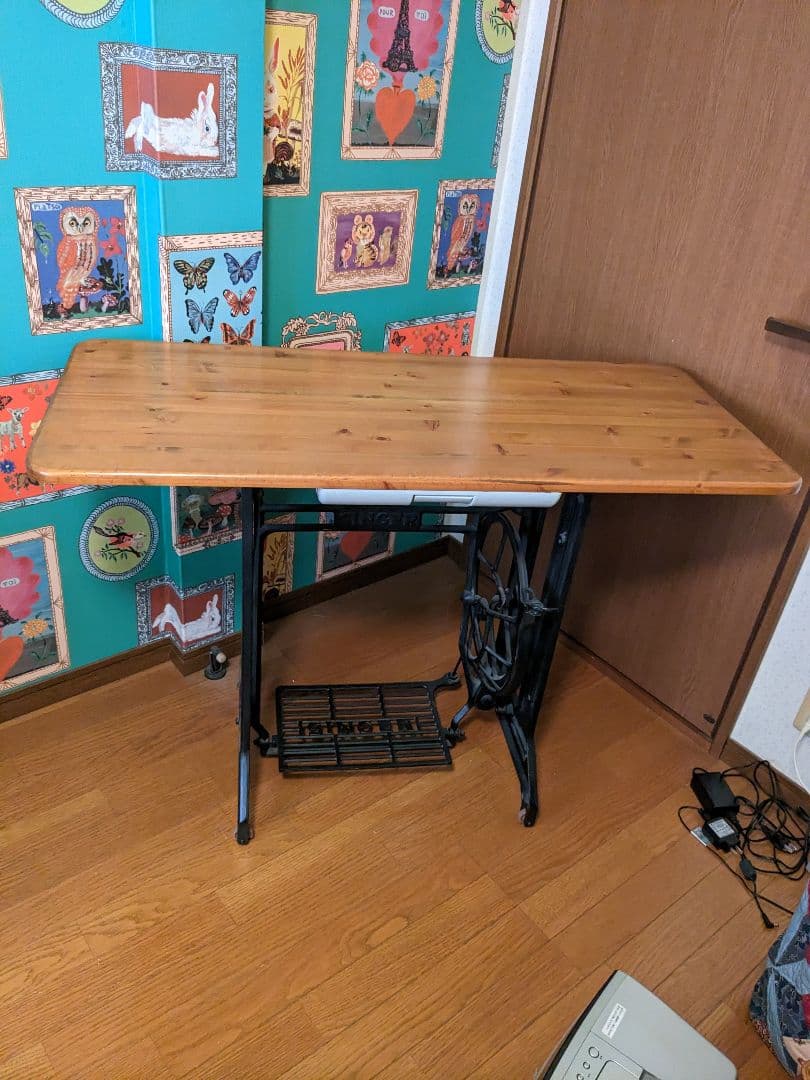 ❤希少昭和レトロ・アンティークSINGERシンガーミシン脚