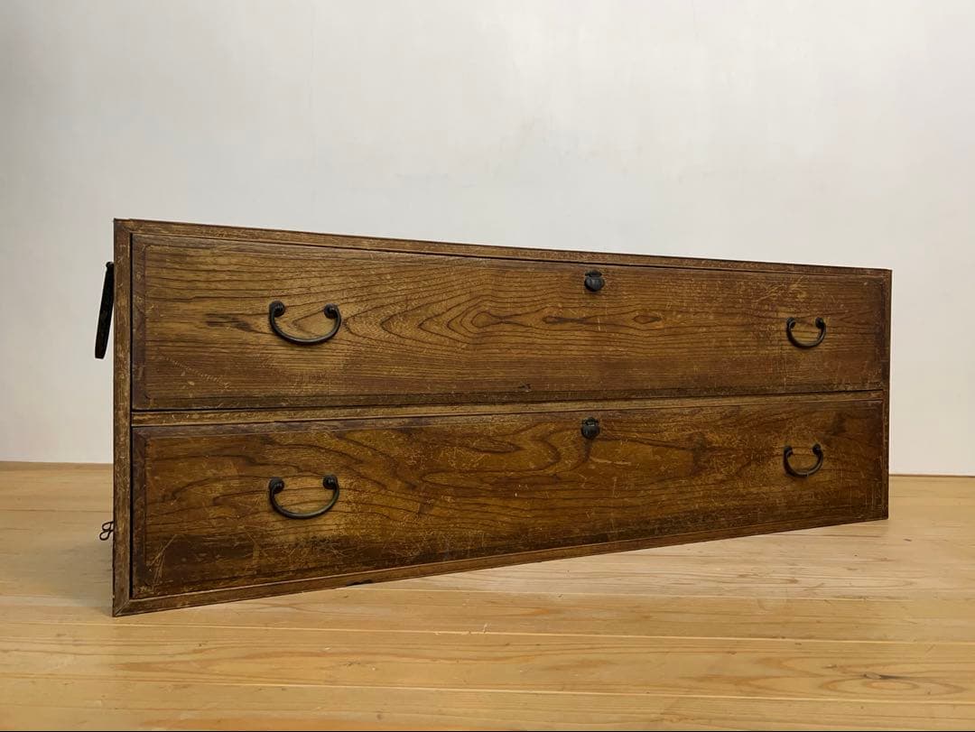 ローボード　収納　M105　古道具　古家具　和家具　ビンテージ　アンティーク