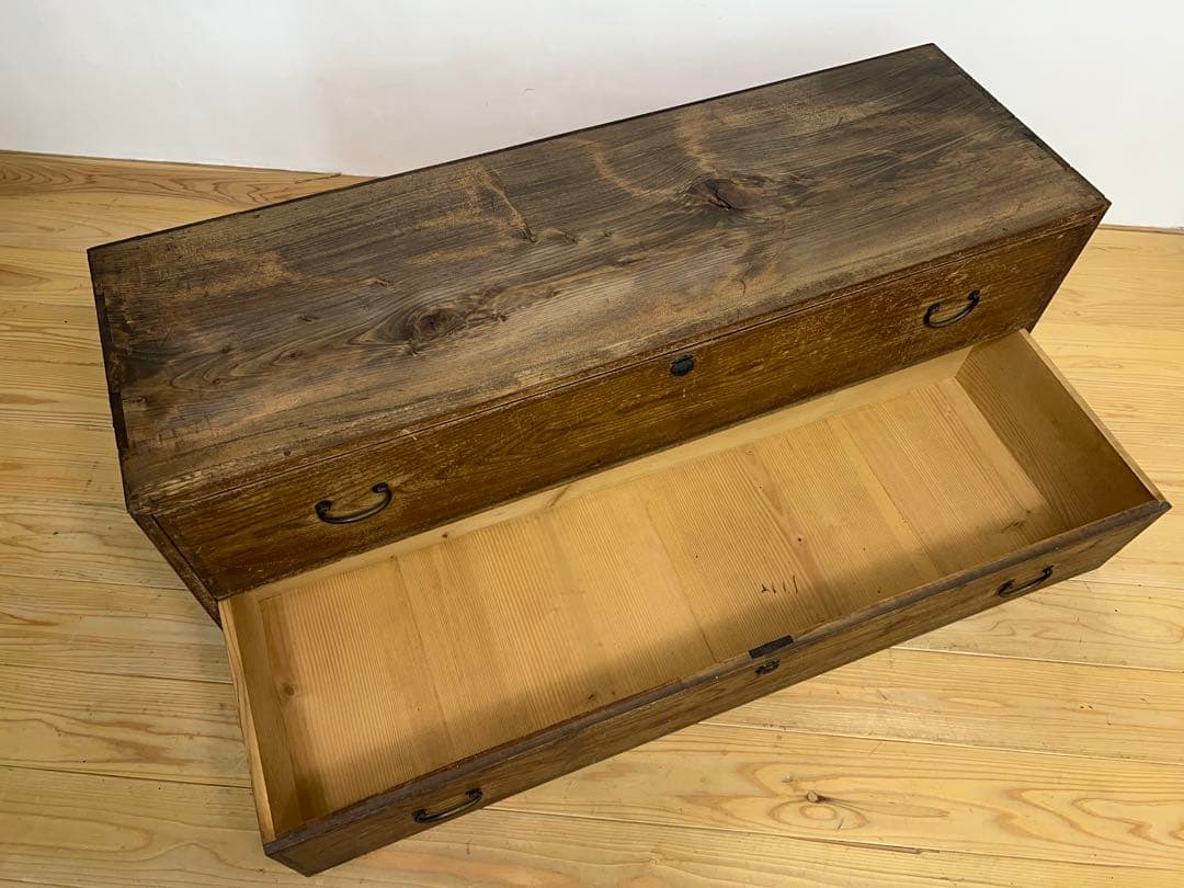 ローボード　収納　M105　古道具　古家具　和家具　ビンテージ　アンティーク