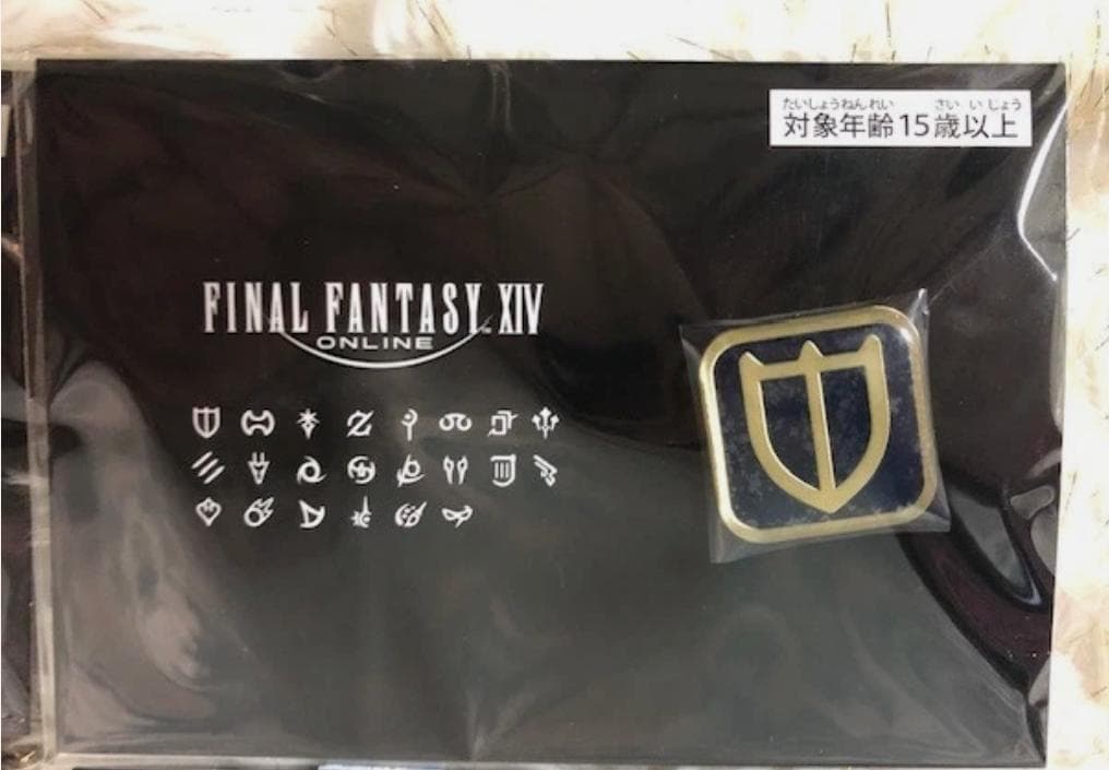 ファイナルファンタジー14　ジョブピンバッジ　4個セット
