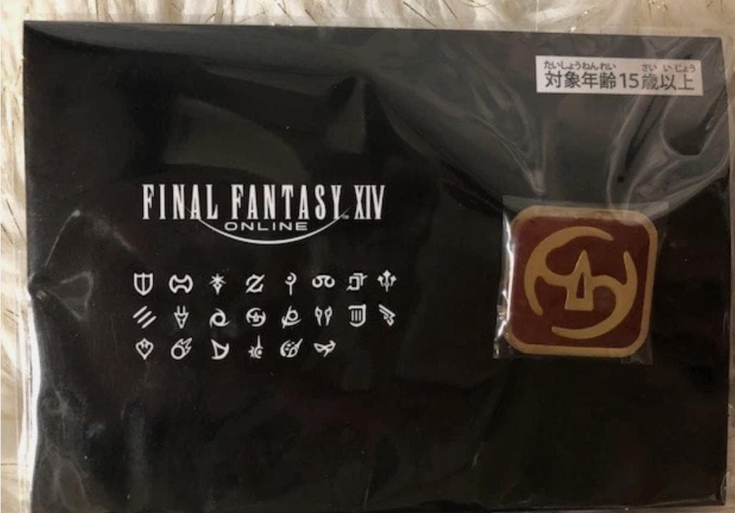 ファイナルファンタジー14　ジョブピンバッジ　4個セット