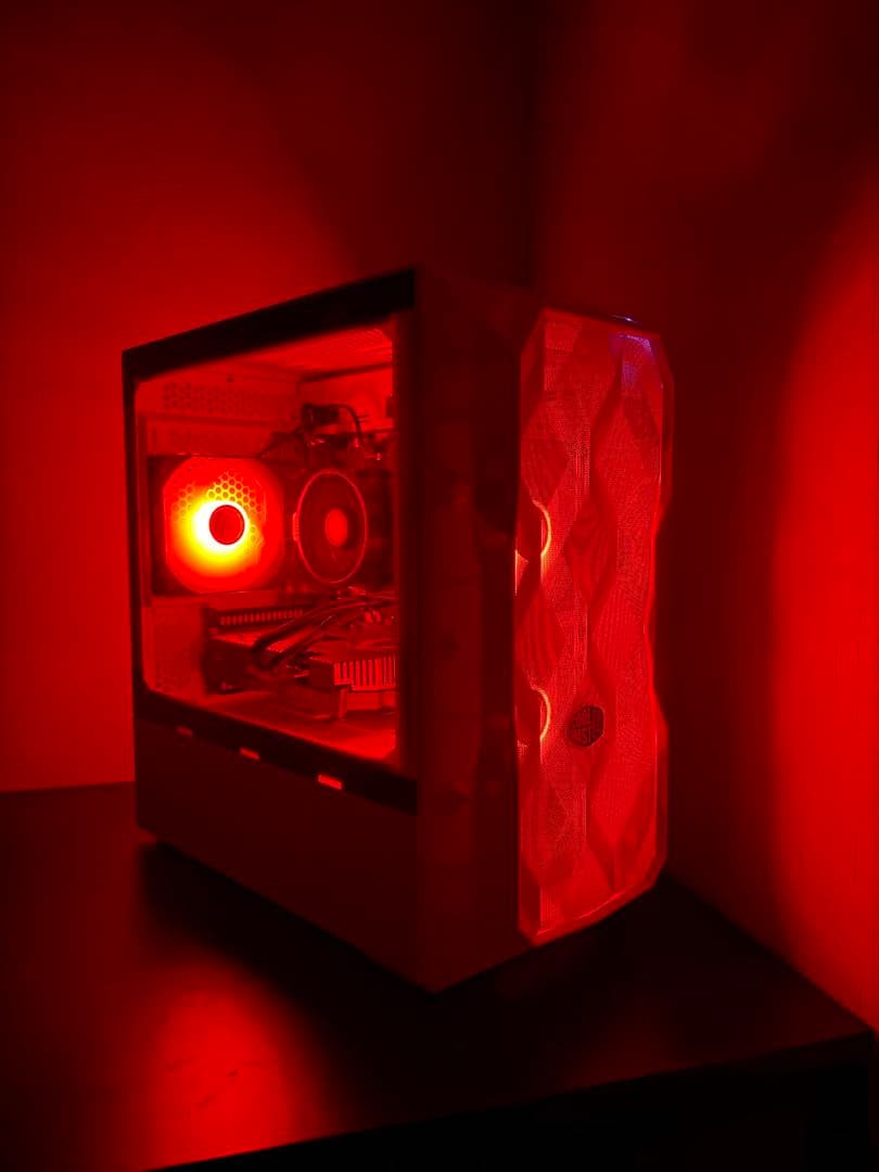 ホワイトゲーミングPC（ryzen,Windows11,RTX,SSD）