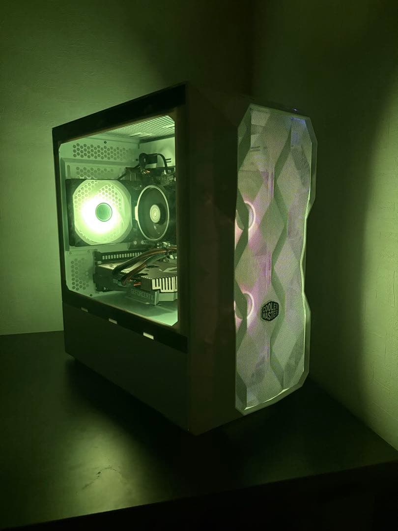 ホワイトゲーミングPC（ryzen,Windows11,RTX,SSD）