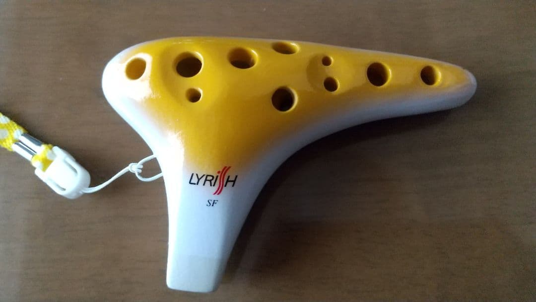 m*n様 ライリッシュ オカリナ ハーモニックSF ストラップ▪ハンディケース付