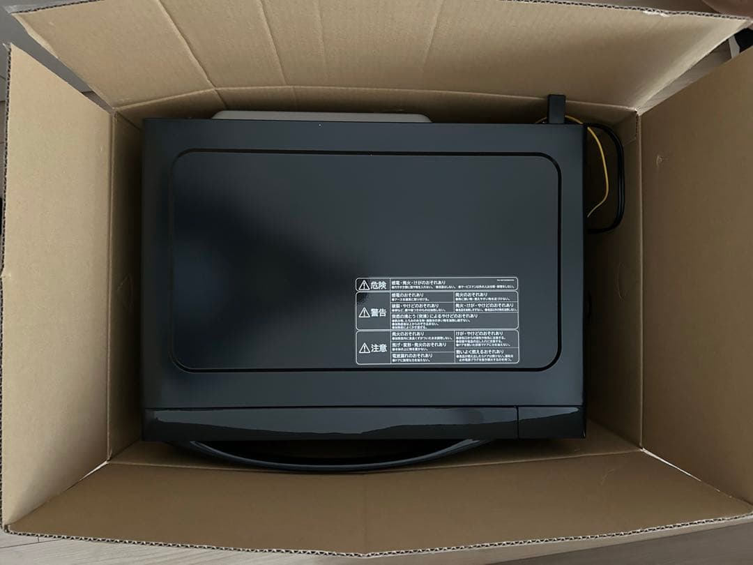 ⭐︎美品【USED】2025年製コンフィー電子レンジ 17L 【保証期間内】取説有