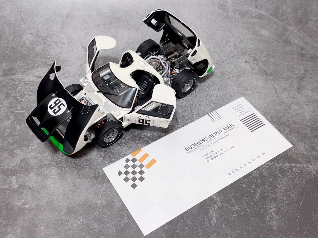 1/18 エグゾト フォード GT40 Mk2 #95 デイトナ 1966