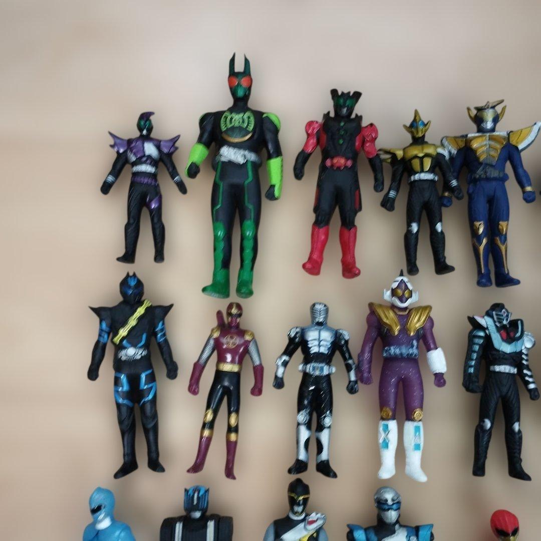 仮面ライダー　戦隊ヒーロー　ウルトラマン　ソフビ　フィギュア　まとめ売り　大量