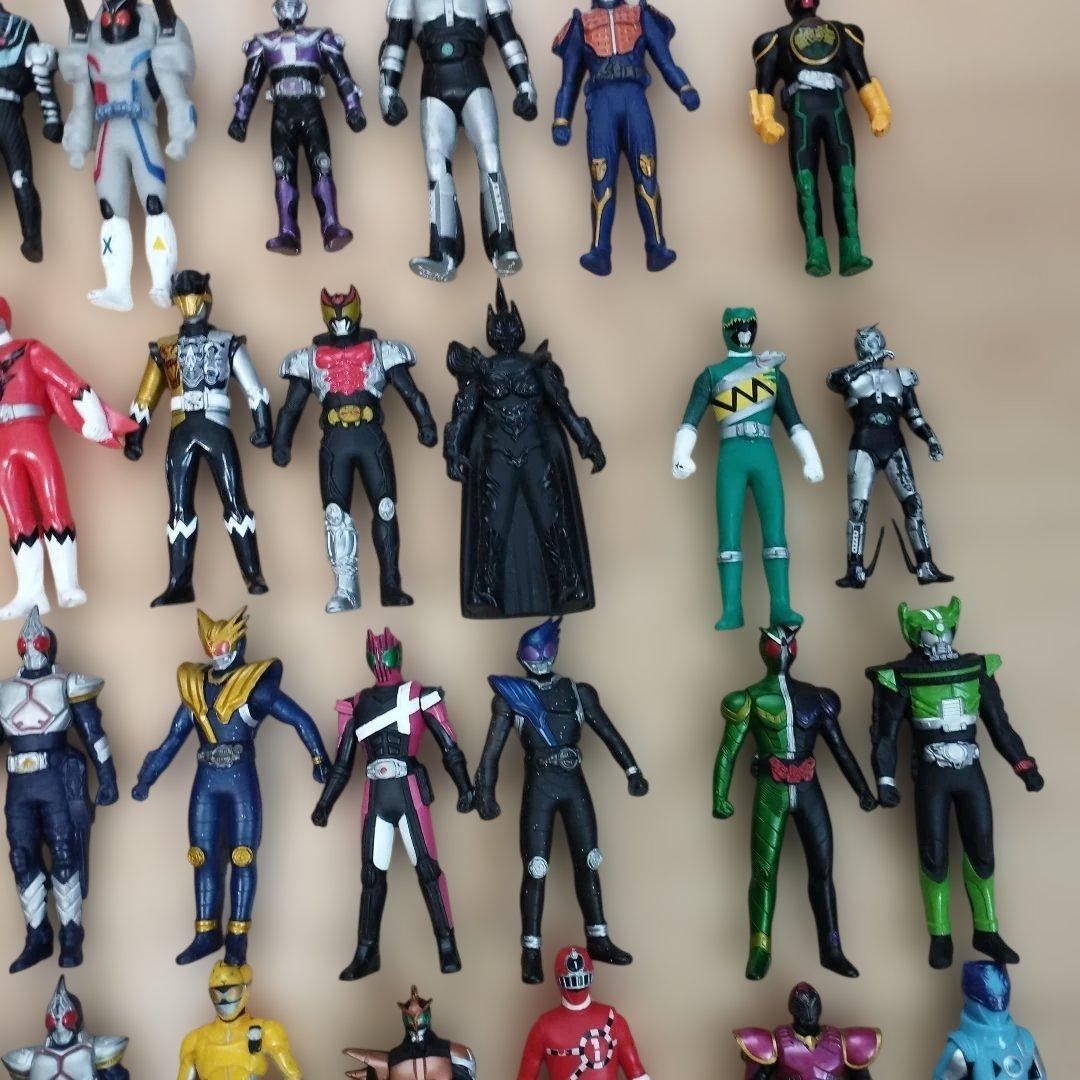 仮面ライダー　戦隊ヒーロー　ウルトラマン　ソフビ　フィギュア　まとめ売り　大量
