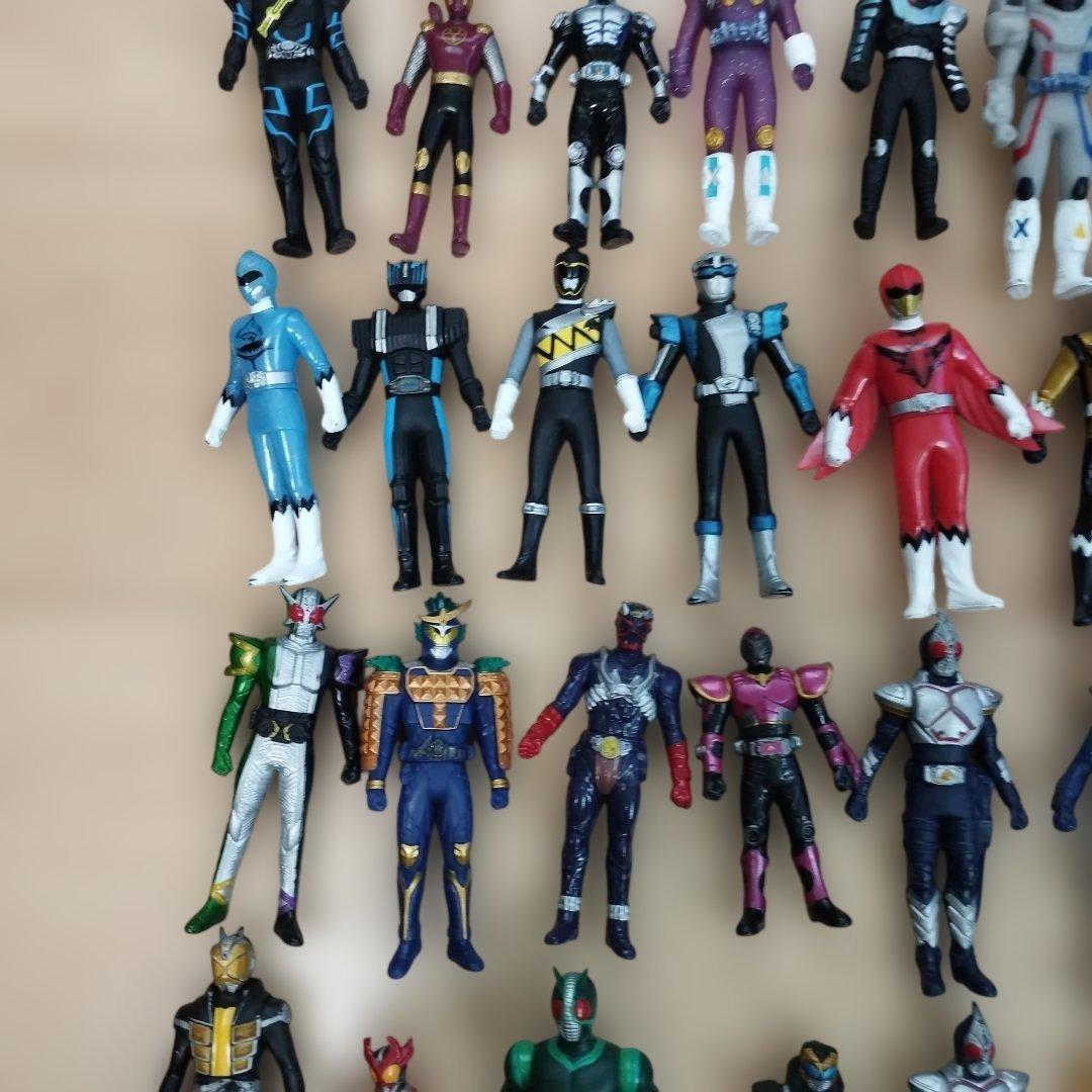 仮面ライダー　戦隊ヒーロー　ウルトラマン　ソフビ　フィギュア　まとめ売り　大量