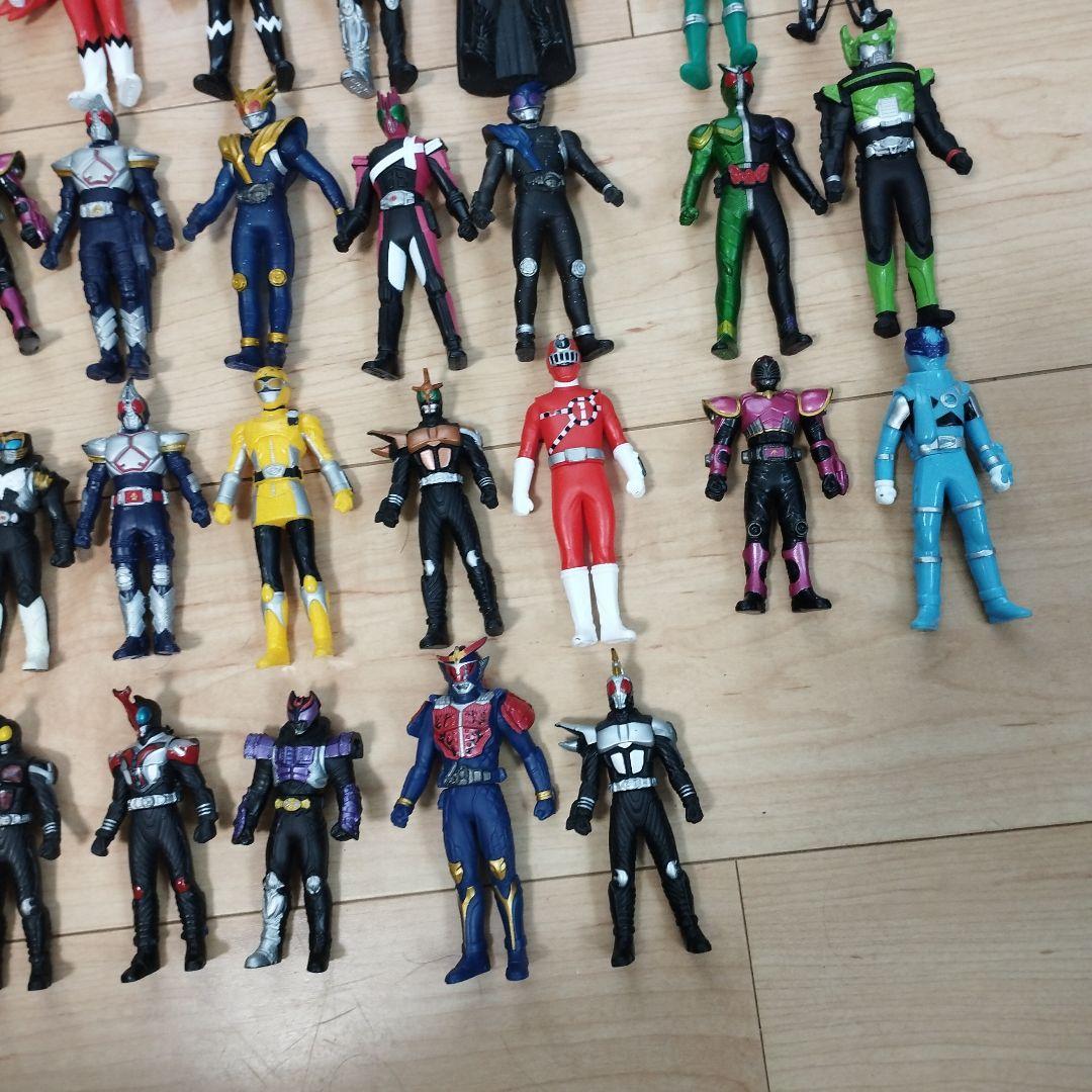 仮面ライダー　戦隊ヒーロー　ウルトラマン　ソフビ　フィギュア　まとめ売り　大量