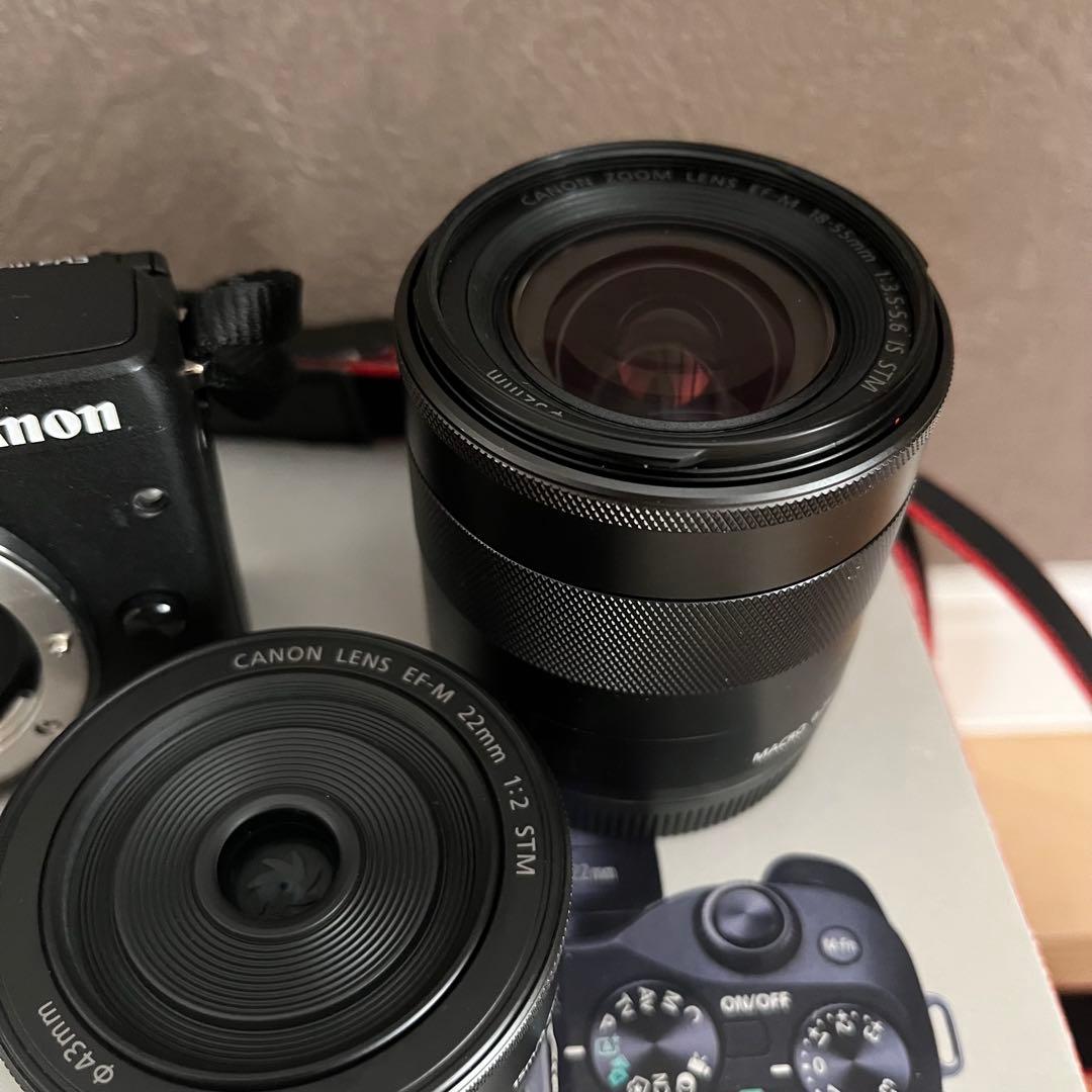 C*T様 Canon EOS M3 ミラーレスカメラ レンズ2本セット