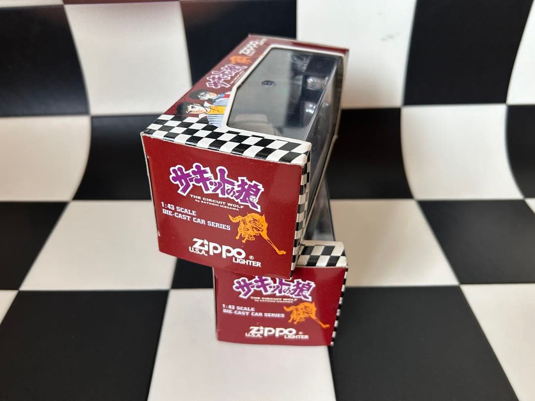 サーキットの狼　ジッポー&ダイキャストカーセット　2種
