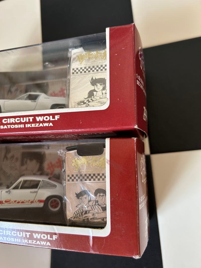 サーキットの狼　ジッポー&ダイキャストカーセット　2種