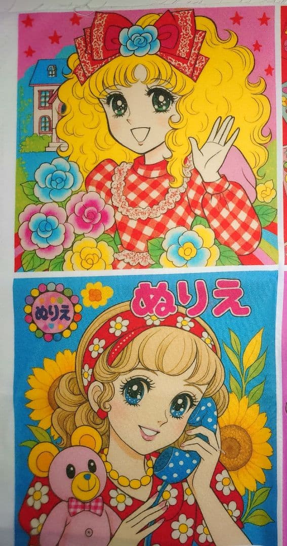 オーダー用昭和レトロの女の子 パネルサンプルページ