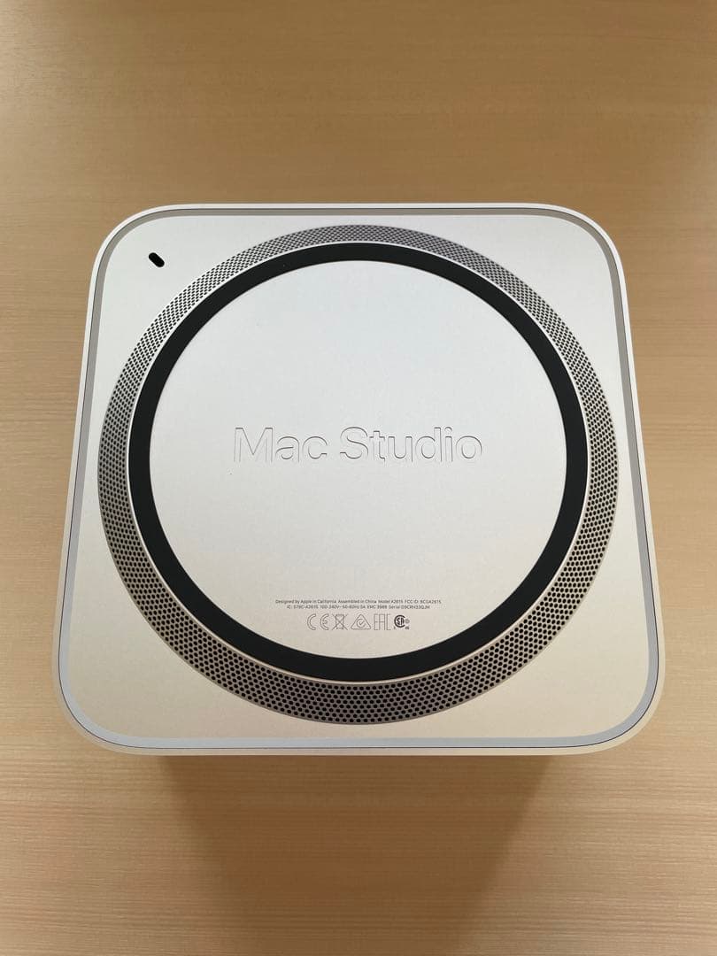 アップル Apple Mac Studio Apple M2 Maxチップ