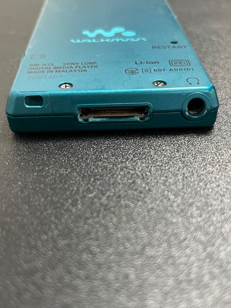 SONY ウォークマン NW-A25 ビリジアンブルー
