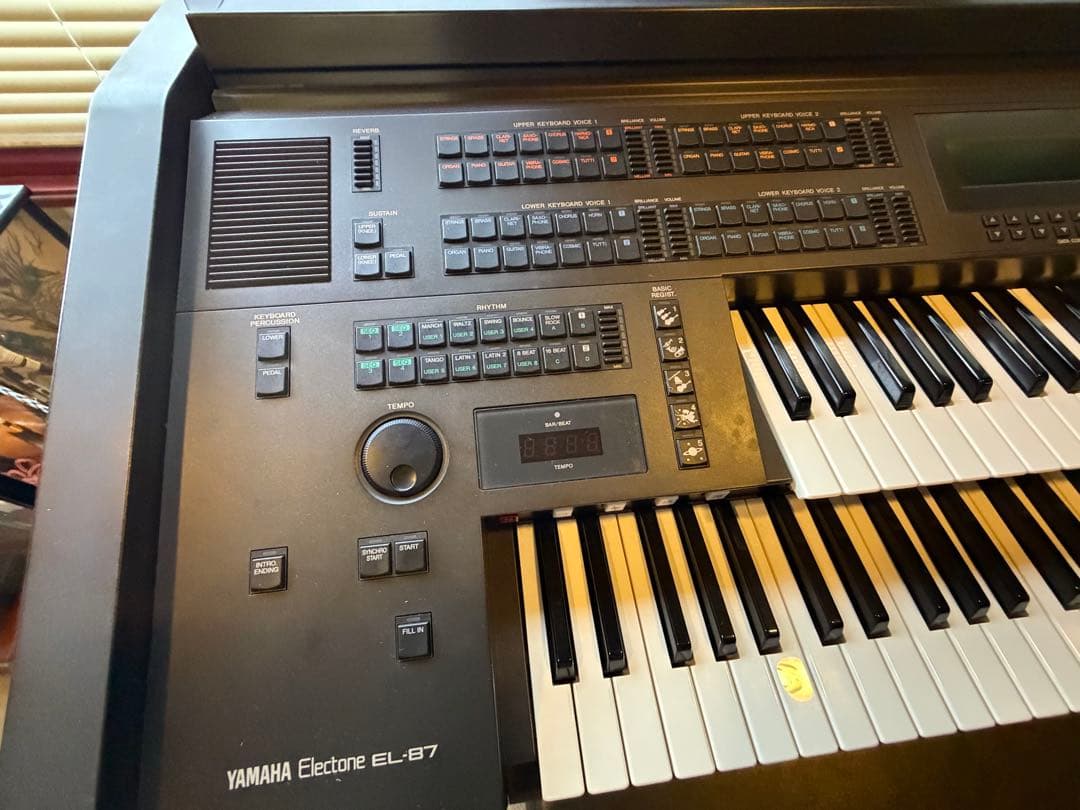 YAMAHA エレクトーン　EL-87 電子ピアノ 61鍵盤 ベンチ付き