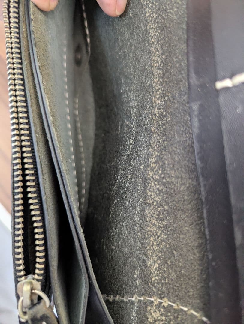 花山 KAZAN 和柄 金魚 長財布 レザーウォレット チェーン・木箱付き