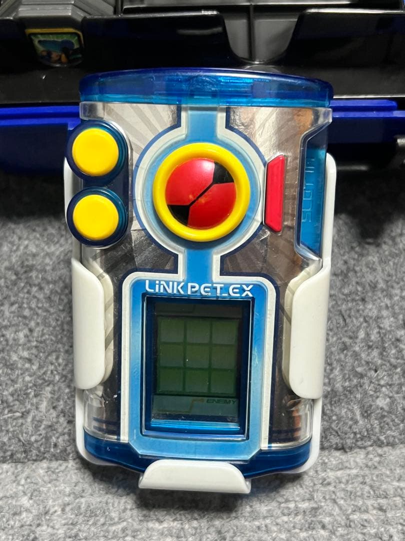 ロックマンエグゼリンクペットEX・専用ケース・バトルチップ・ペットホルダー