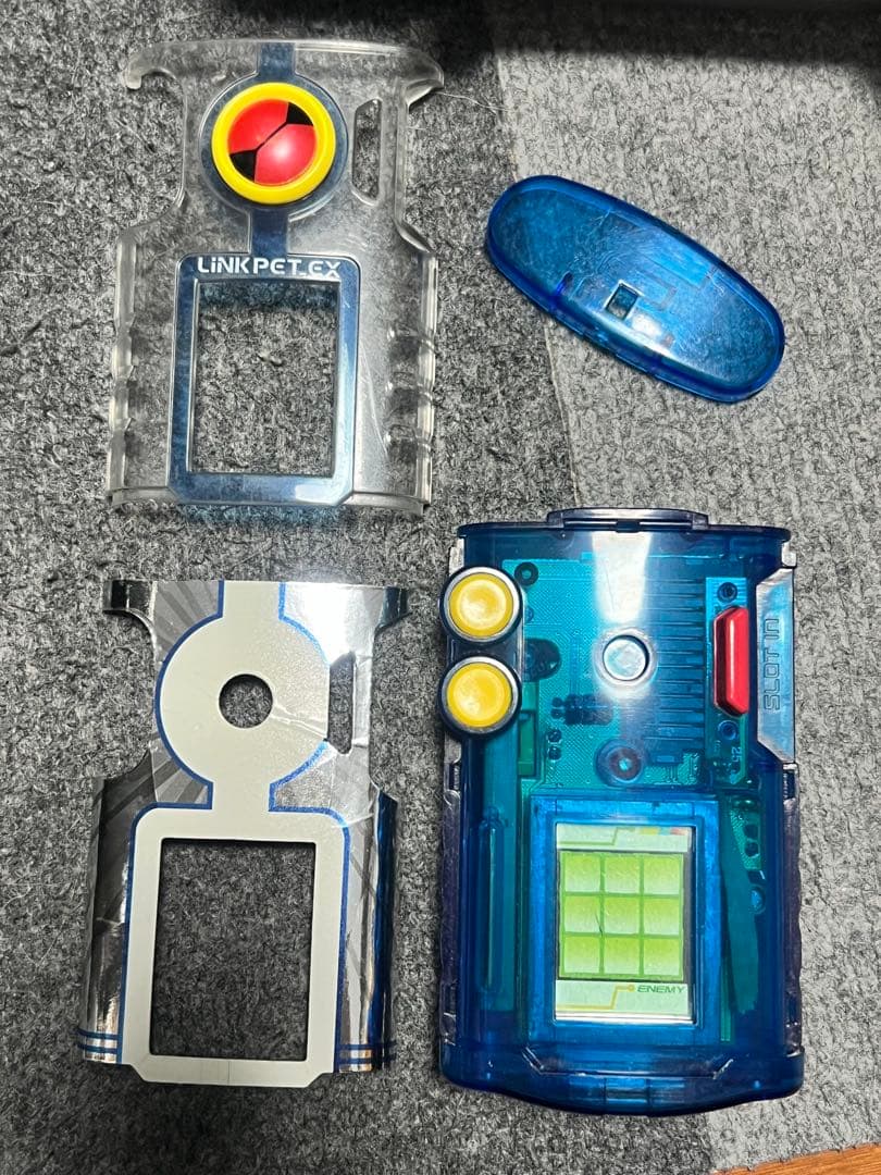 ロックマンエグゼリンクペットEX・専用ケース・バトルチップ・ペットホルダー