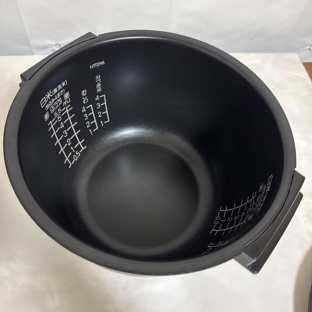 HITACHI 2020年製 IH炊飯器 5.5合 極上炊き 保証付黒釜