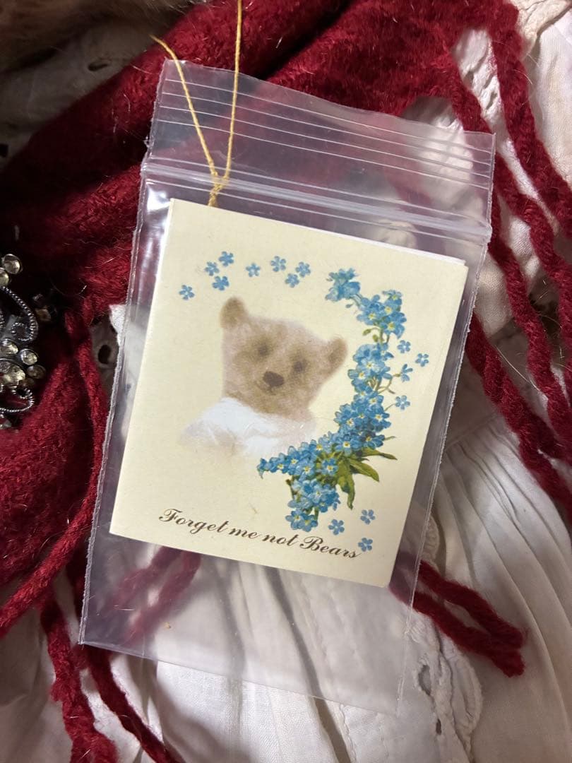 フォーゲットミーノット　テディベア