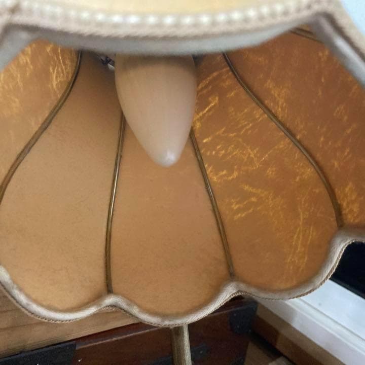 アンティーク　ランプシェード　間接照明　昭和レトロ